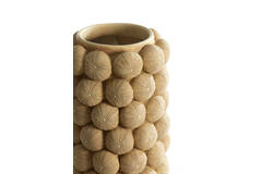 Vase deco Ø19x32,5 cm SEA URCHIN sand