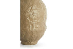 Vaas deco Ø45x60 cm LEANO mat donker bruin