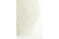 Vaas deco Ø45x50 cm PANTOJA mat crème