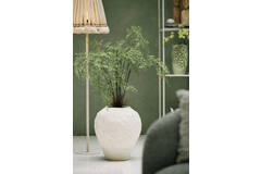 Vaas deco Ø45x50 cm PANTOJA mat crème