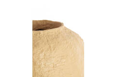Vase deco Ø45x50 cm PANTOJA matt sand