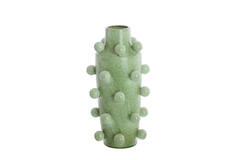 Vaas deco Ø23x43 cm MOLLY keramiek mint groen-groen
