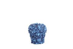 Vase deco Ø20x20,5 cm BERRIES dark blue