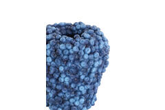 Vase deco Ø20x20,5 cm BERRIES dark blue