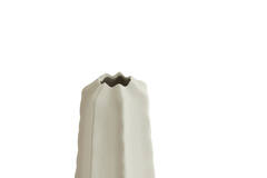 Vaas deco Ø15x27 cm ARIEIRO keramiek crème