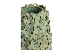 Vase deco Ø17x26 cm MARIPOSA ceramics mint green