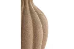 Vase deco Ø21,5x40,5 cm SILLIAN ceramics matt brown