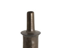 Vase deco Ø19,5x56 cm SENNES ceramics dark bronze