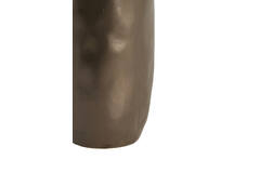 Vase deco Ø19,5x56 cm SENNES ceramics dark bronze