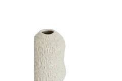 Vaas deco Ø13,5x20,5 cm ASOLA keramiek crème