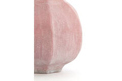 Vase Ø32,5x32 cm TEJEDA glass dark pink