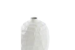 Vaas deco Ø20x30 cm TARIVA mat crème