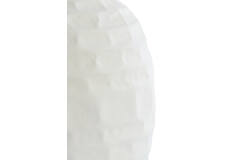 Vaas deco Ø25x35 cm TARIVA mat crème