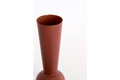 Vaas deco Ø9x25 cm TODI mat bordeaux