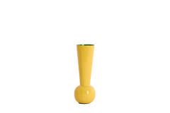Vaas deco Ø9x25 cm TODI geel+groen