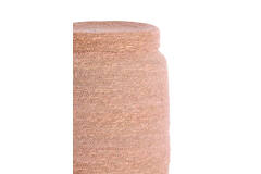 Basket S/2 Ø25x32,5+Ø33x38 cm BETANIA seagrass light pnk+pnk