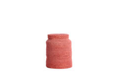 Basket S/2 Ø25x32,5+Ø33x38 cm BETANIA seagrass light pnk+pnk