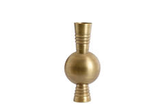 Vase deco Ø18x54,5 cm KAVANSI antique bronze