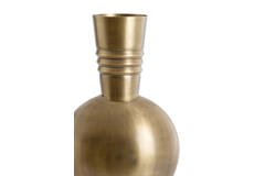Vase deco Ø21x60 cm KAVANSI antique bronze