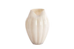 Vaas Ø21x30 cm AYSEN glas crème