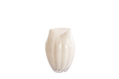 Vaas Ø16,5x21 cm AYSEN glas crème
