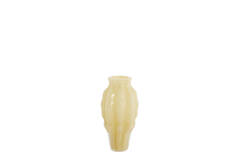 Vase Ø10x18 cm MODANZA glass cream
