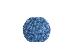 Vase deco 44x19x37 cm BERRIES dark blue