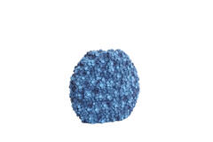 Vase deco 44x19x37 cm BERRIES dark blue