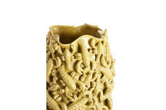 Vase deco 31,5x30,5x45,5 cm LOBSTER ceramics mtt olive green