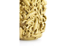 Vase deco 31,5x30,5x45,5 cm LOBSTER ceramics mtt olive green