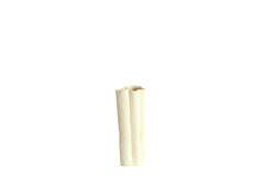 Vaas deco 12x9,5x30 cm FLOVILLA keramiek crème