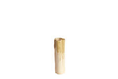 Vase deco 12x9,5x30 cm FLOVILLA ceramics cream+olive green