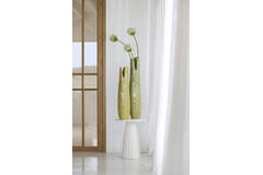 Vase deco 19,5x19x92 cm MESA ceramics olive green-brown