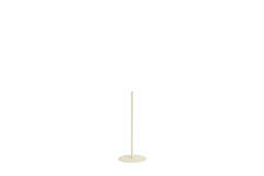 Bloemendisplay deco Ø13x30 cm TUBE mat crème