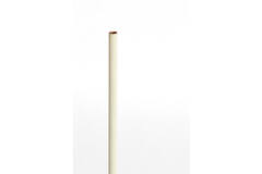 Bloemendisplay deco Ø13x30 cm TUBE mat crème