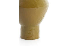 Vase deco Ø29x41 cm VASORA ceramics shiny olive green