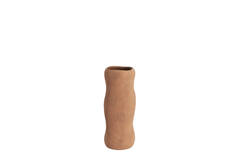 Vase deco Ø15,5x38 cm SERAFINA ceramics terra