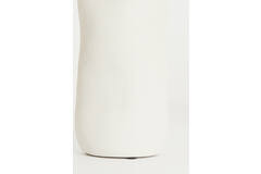 Vaas deco Ø12x28 cm SERAFINA keramiek crème