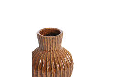 Vase deco Ø18x22 cm ZIRJA ceramics orange