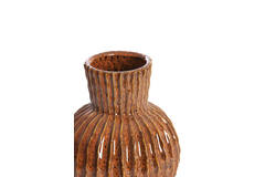 Vase deco Ø25x30 cm ZIRJA ceramics orange