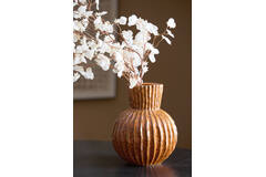 Vase deco Ø25x30 cm ZIRJA ceramics orange