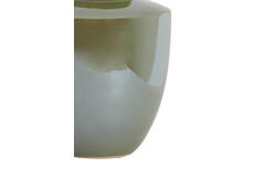 Vaas deco Ø30x32 cm TALEA keramiek olie licht groen