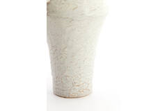 Vase deco 25x20x35 cm VOLCA ceramics cream