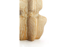 Vaas deco 17,5x16x23,5 cm NARA keramiek olijf groen