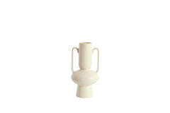 Vase deco Ø11x21 cm OTARU ceramics cream