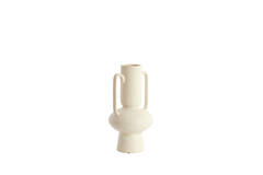 Vase deco Ø11x21 cm OTARU ceramics cream
