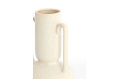 Vase deco Ø11x21 cm OTARU ceramics cream