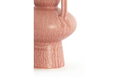 Vase deco Ø11x21 cm OTARU ceramics coral-red