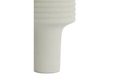 Vaas deco Ø24x35 cm SYLVA keramiek crème