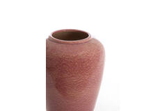 Vase deco Ø40x52 cm VALERIA ceramics dark pink